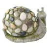 Outdoor Garden Snail Figurine, 9"