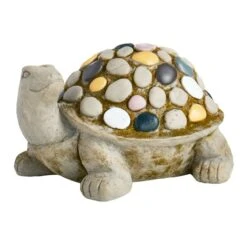 Outdoor Garden Turtle Figurine, 8"