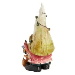 Outdoor Green Hat Gnome Figurine, 9" -Patio Furniture Shop outdoor green hat gnome figurine 9 2