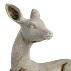 Outdoor Laying Deer Figurine, 17" -Patio Furniture Shop outdoor laying deer figurine 17 4