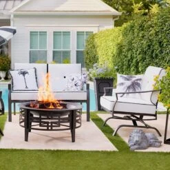 Providence Lion Garden Statue, 23.4" -Patio Furniture Shop providence lion garden statue 23.4 3