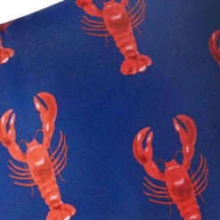 Providence Lobster Striped Outdoor Throw Pillow, 16" -Patio Furniture Shop providence lobster striped outdoor throw pillow 16 3