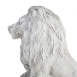 Providence Outdoor Lion Figurine, 24" -Patio Furniture Shop providence outdoor lion figurine 24 3