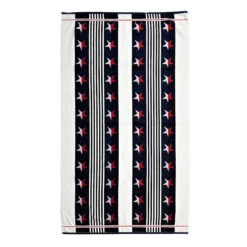 Providence Patriotic Stars & Stripes Beach Towel, 34x62