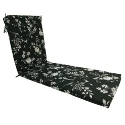 Providence Timeless Floral Outdoor Basic Chaise Lounge Cushion