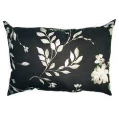 Providence Timeless Floral Print Outdoor Throw Pillow, 14x20