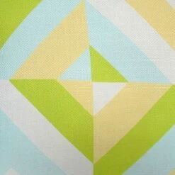 Ray Green & Yellow Geo Outdoor Throw Pillow, 17" -Patio Furniture Shop ray green yellow geo outdoor throw pillow 17 2