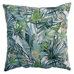 Sanya Blue Oversized Outdoor Throw Pillow, 20"