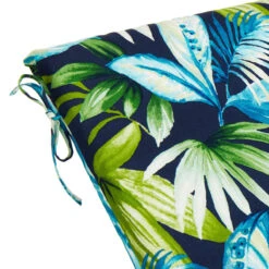 Seneca Navy Blue Basic Outdoor Chaise Lounge Cushion -Patio Furniture Shop seneca navy blue basic outdoor chaise lounge cushion 2