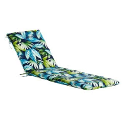 Seneca Navy Blue Basic Outdoor Chaise Lounge Cushion