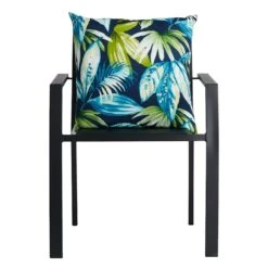 Seneca Navy Oversized Outdoor Throw Pillow, 20" -Patio Furniture Shop seneca navy oversized outdoor throw pillow 20 1