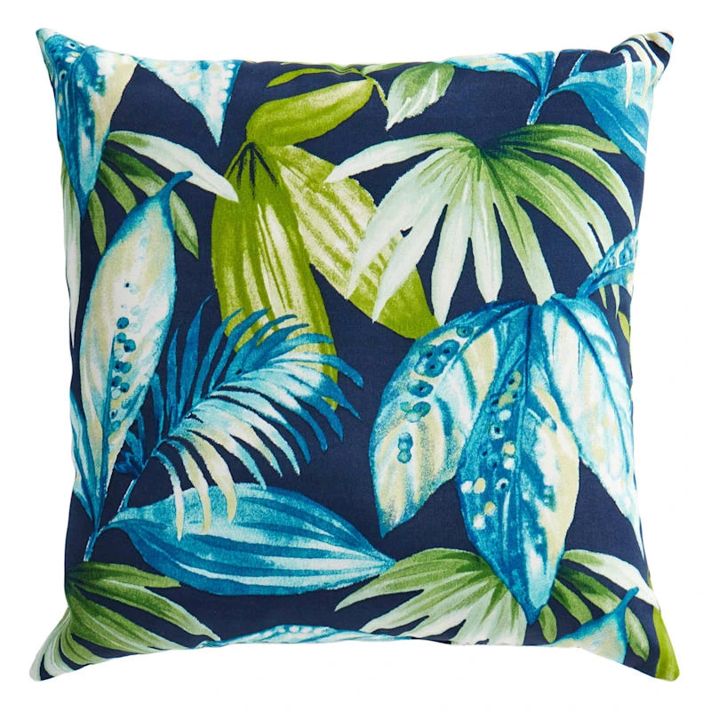 Navy Outdoor Pillow
