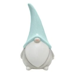 Sunny Club Outdoor Light Blue Terracotta Garden Gnome, 14"