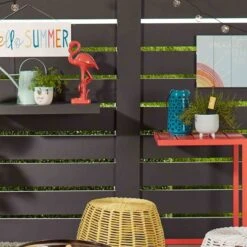 Sunny Club Outdoor Pink Flamingo Figurine, 14" -Patio Furniture Shop sunny club outdoor pink flamingo figurine 14 2