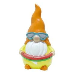 Sunny Club Outdoor Swimming Garden Gnome, 13.5"
