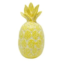 Sunny Club Outdoor Yellow Pineapple, 12"