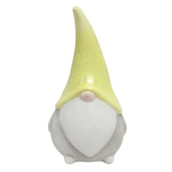 Sunny Club Outdoor Yellow Terracotta Garden Gnome, 10"