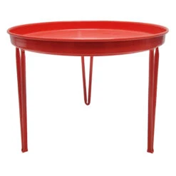 Sunny Club Pink Metal Plant Stand, 10x12