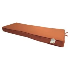 Terracotta Gusseted Outdoor Bench Cushion
