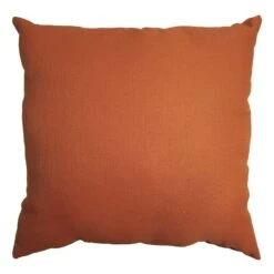 Terracotta Oversized Outdoor Throw Pillow, 20"