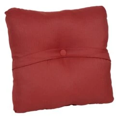 Tristin Cherry Red Premium Tufted Outdoor Back Cushion
