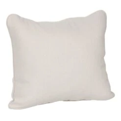 Tristin Heather White Outdoor Back Cushion
