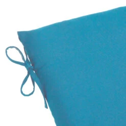 Turquoise Canvas Basic Outdoor Chaise Lounge Cushion -Patio Furniture Shop turquoise canvas basic outdoor chaise lounge cushion 2