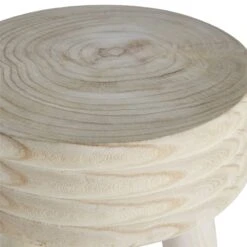 Ty Pennington Round Natural Wood Plant Stand, 14x18 -Patio Furniture Shop ty pennington round natural wood plant stand 14x18 2