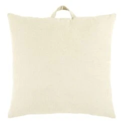 Ty Pennington White Floor Cushion, 24"