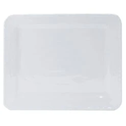 White Rope Melamine Serving Tray, 18"