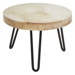 Wooden Plant Stand, 10"